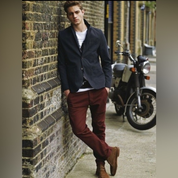 Old Navy Other - Men’s Old Navy maroon chino pants 36x34 w/ hole